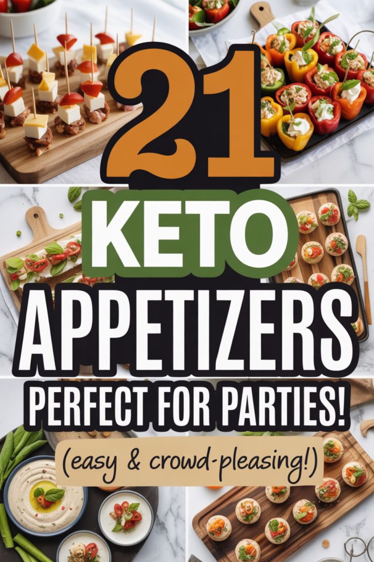 21 Keto Appetizers Perfect for Parties
