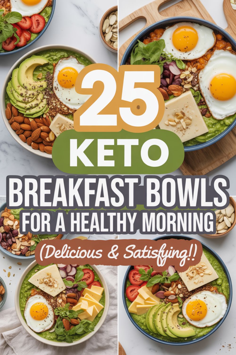 25 Keto Breakfast Bowls for a Healthy Morning
