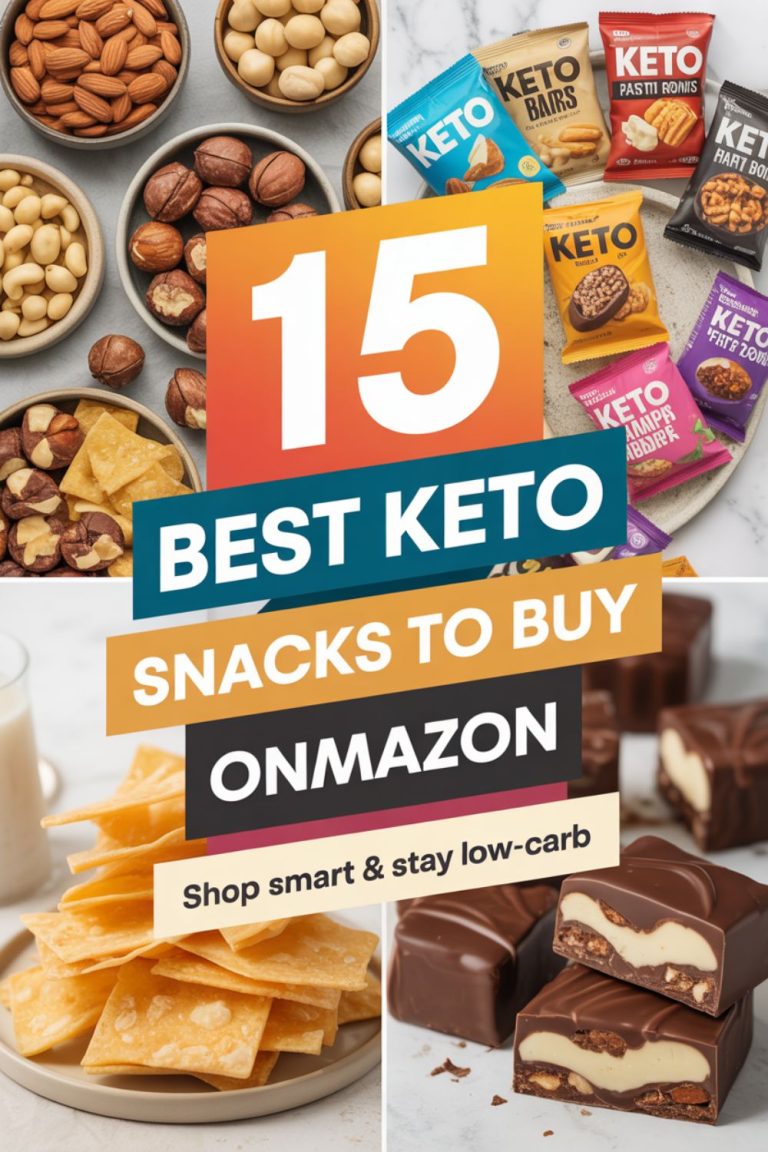 15 Best Keto Snacks to Buy on Amazon