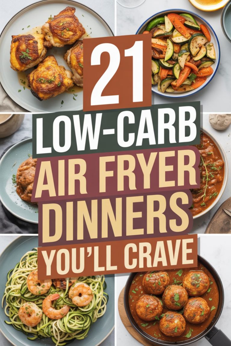 21 Low-Carb Air Fryer Dinners You’ll Crave